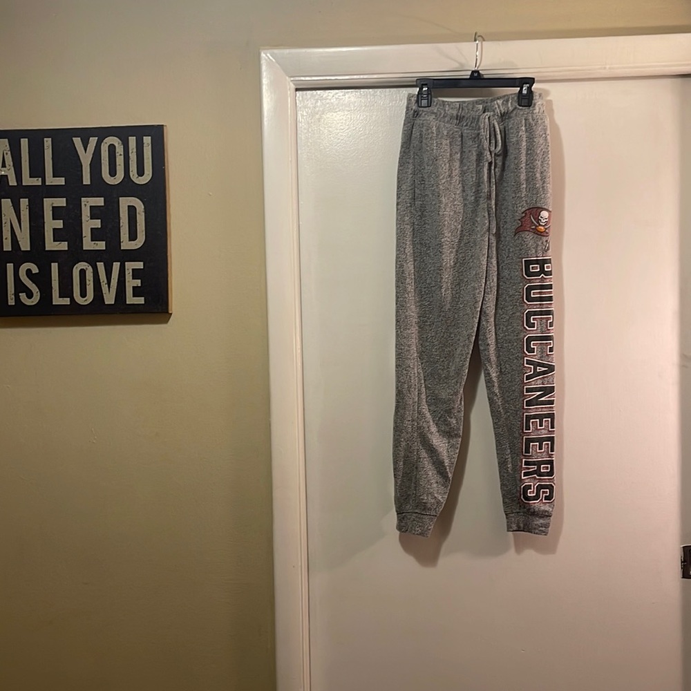 NFL Gray Buccaneers Track Pants